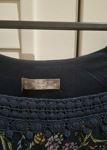 Mor Bohem Midi Elbise - Görsel 3