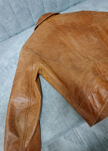 DKNY JEANS DERİ CEKET - Görsel 5