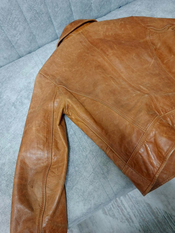 DKNY JEANS DERİ CEKET - Görsel 5