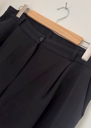 Trendyol milla siyah kumaş pantolon - Görsel 2