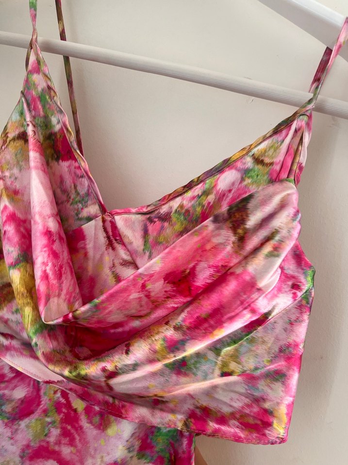 Trendyol milla saten elbise - Görsel 2