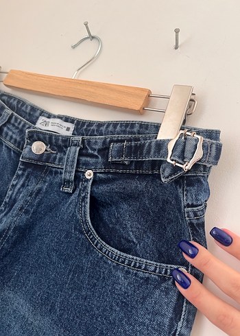 Zara wide leg jean - Görsel 5