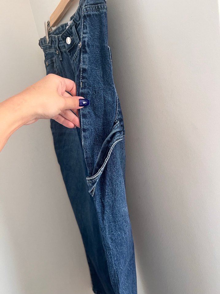 Zara wide leg jean - Görsel 3