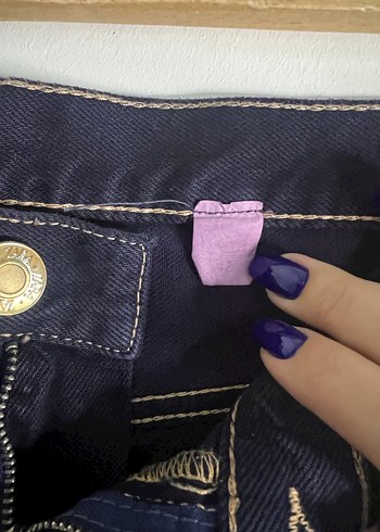 Koyu mavi jean - Görsel 4