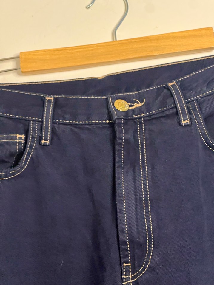 Koyu mavi jean - Görsel 2