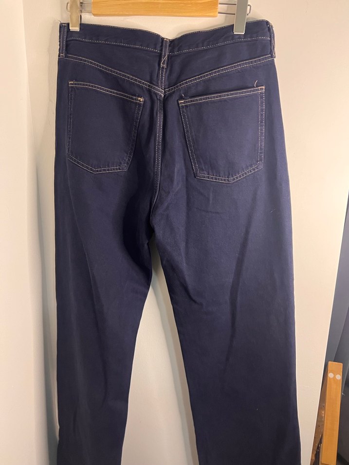 Koyu mavi jean - Görsel 5