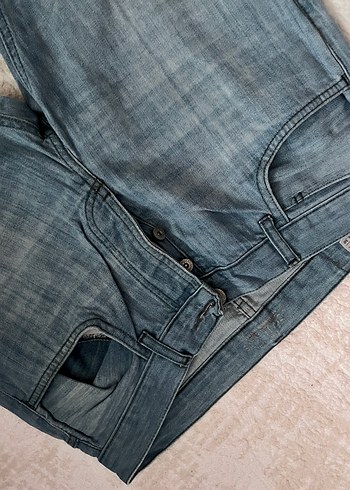 Erkek Mavi Gri Denim Jean Pantolon - Görsel 2