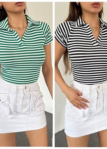 Polo Yaka Crop