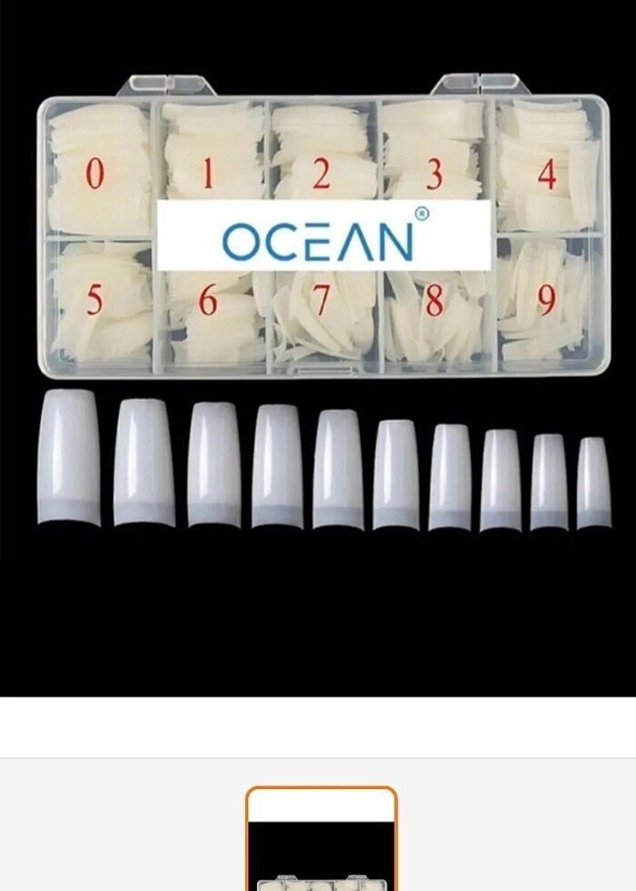 Tips protez tırnak - Görsel 3