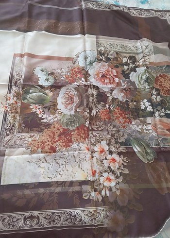 Beden Bohem Tarzı Kahverengi Vintage Kadın eşarp