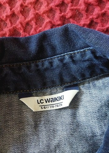 LC Waikiki Erkek Çocuk Koyu Mavi Kot Gömlek