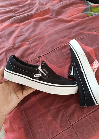 36,5 Beden Vans Siyah Kadın Günlük Spor Ayakkabı