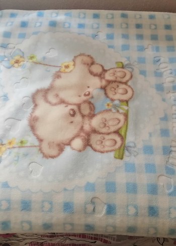 Bebekler için Baskılı Polar Battaniye