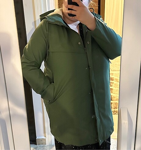 xl Beden yeşil Renk Yağmurluk