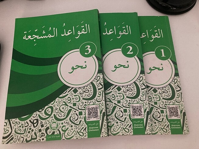 İfav yayınları Nahiv Kitap seti 1-2-3