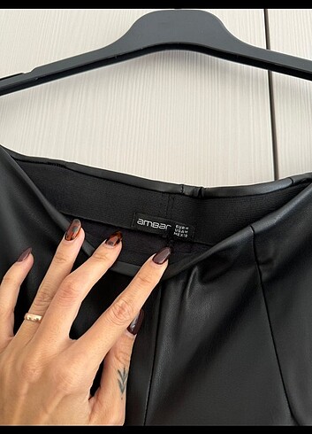 Deri pantalon - Görsel 3