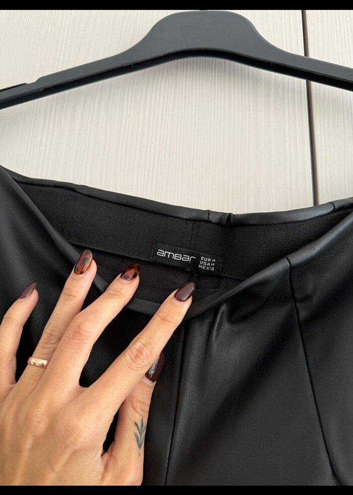 Deri pantalon - Görsel 3