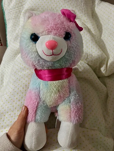 Sesli Peluş Oyuncak Kedi