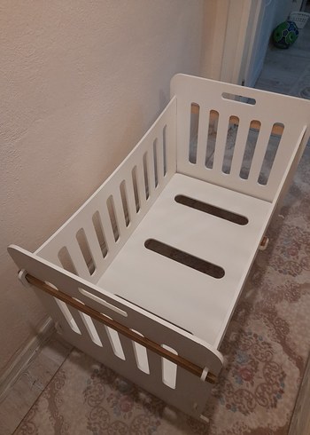 sallanabilir bebek yatağı beşik - Görsel 3