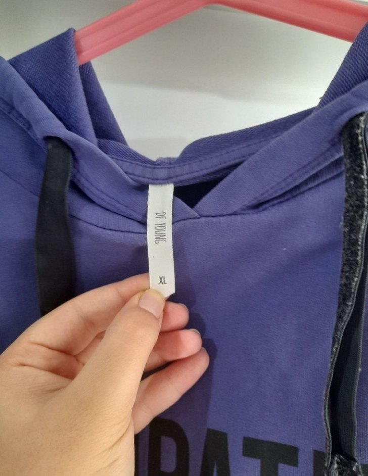 crop kapüşonlu sweat - Görsel 3