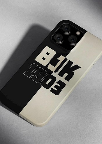 Siyah BJK 1903 Telefon Kılıfı