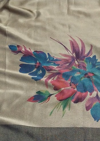 5 li desenli eşarp - Görsel 5