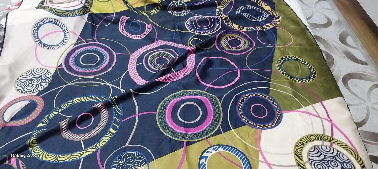 5 li desenli eşarp - Görsel 3