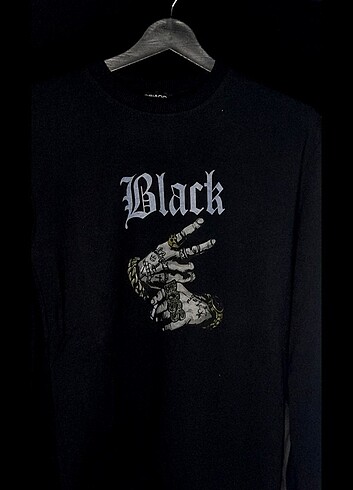 l Beden Baskılı sweatshirt 