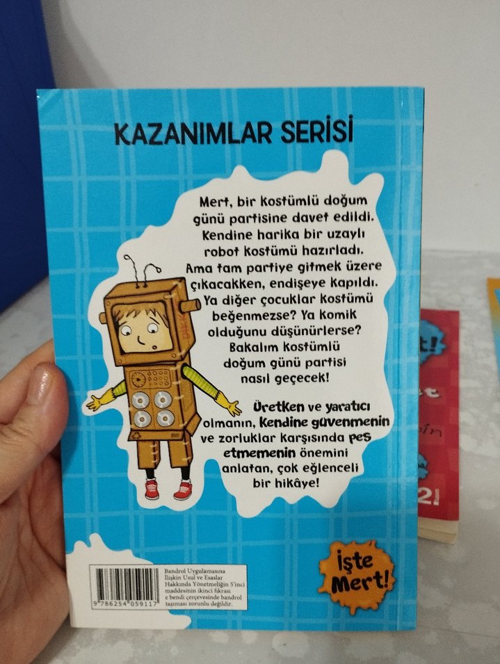 İşte Mert! - Çocuk Kitap Seti - Görsel 3