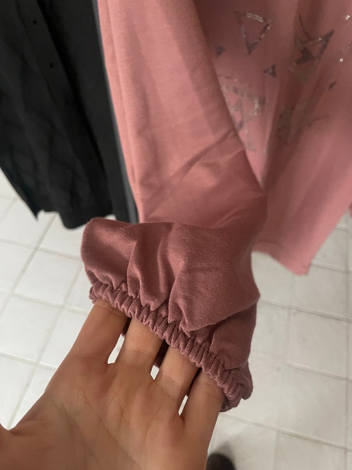 Pembe Baskılı sweatshirt - Görsel 2