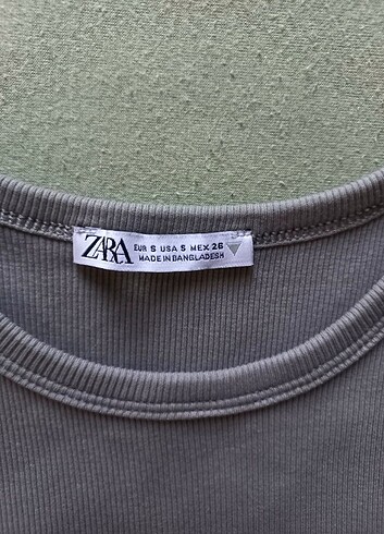 Zara Zara crop üst
