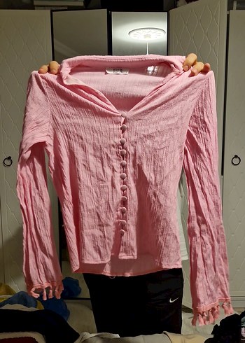 Diğer Rahat Ve Sik Acik Pembe Pantolon Takim