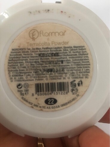 Flormar Flormar terracotta pudra 22 numara