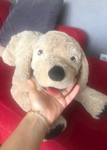 Pastel Kahverengi Peluş Oyuncak Köpek