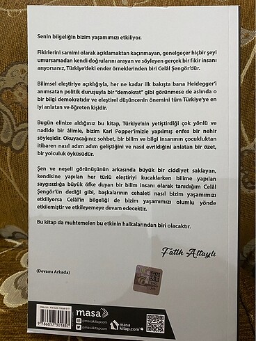  Senin cahilliğin benim yaşamımı etkiliyor