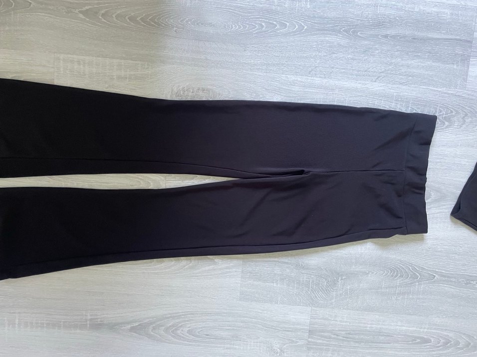 Siyah Mini Kısa Kollu Baskılı Tişört alt takım - Görsel 3