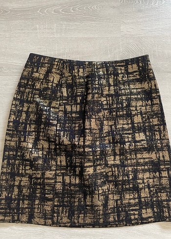 Yüksek Bel Mini Kalem Etek - Görsel 5