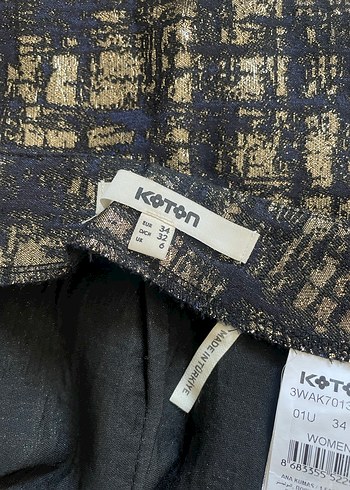 Yüksek Bel Mini Kalem Etek - Görsel 6