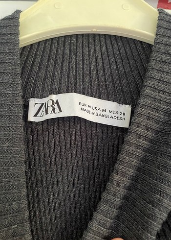 Gri İnce Örgülü Uzun Elbise - Görsel 3