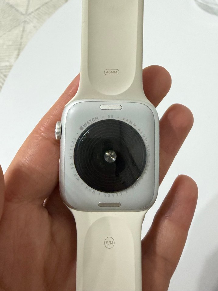 Bej Silikon Kordonlu Akıllı Saat - Görsel 4