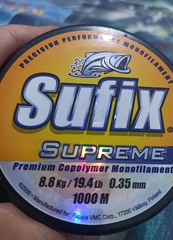 Sufix supreme Amerikan yapımı misina