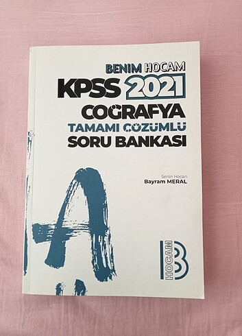 KPSS 2021 BENİM HOCAM COĞRAFYA TAMAMİ ÇÖZÜMLÜ SORU BANKASI 