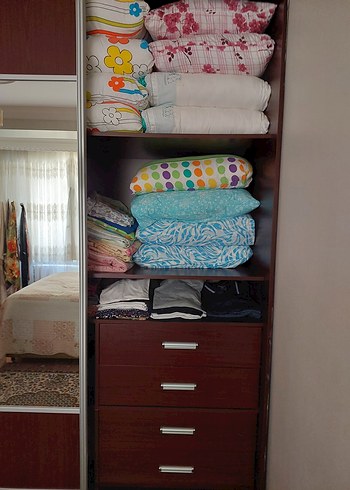 3 kapılı ozel ölçülü  surgulu gardrop - Görsel 2