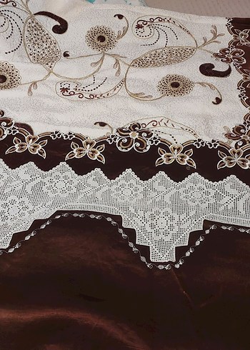 dantellı pıke takımı - Görsel 2