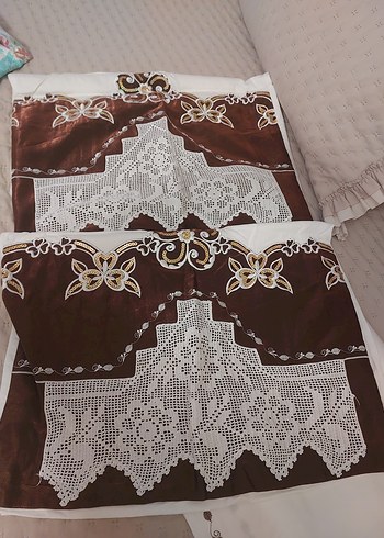 dantellı pıke takımı - Görsel 4