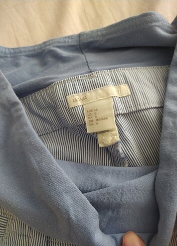 s Beden H&M hamile şortu 