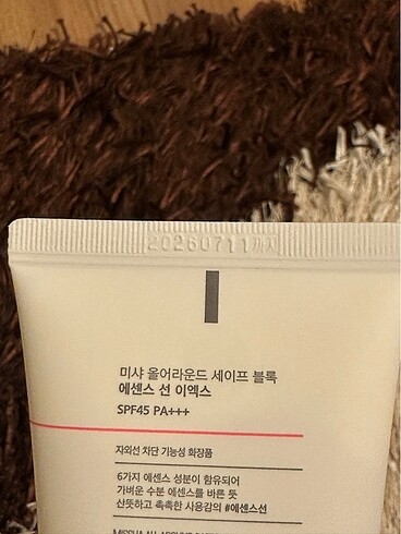 Beden Missha Essence Güneş Kremi