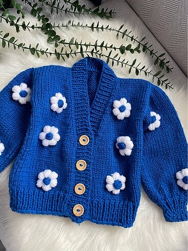 4 Yaş Beden El örgüsü Pinterest papatyalı hırka