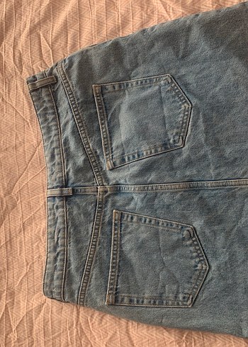 m Beden Kadın Denim Midi Etek