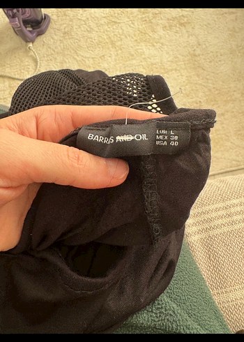 Siyah Kadın Bluz - Görsel 3